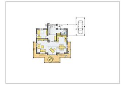 Grundriss des Holzhauses Wanninger